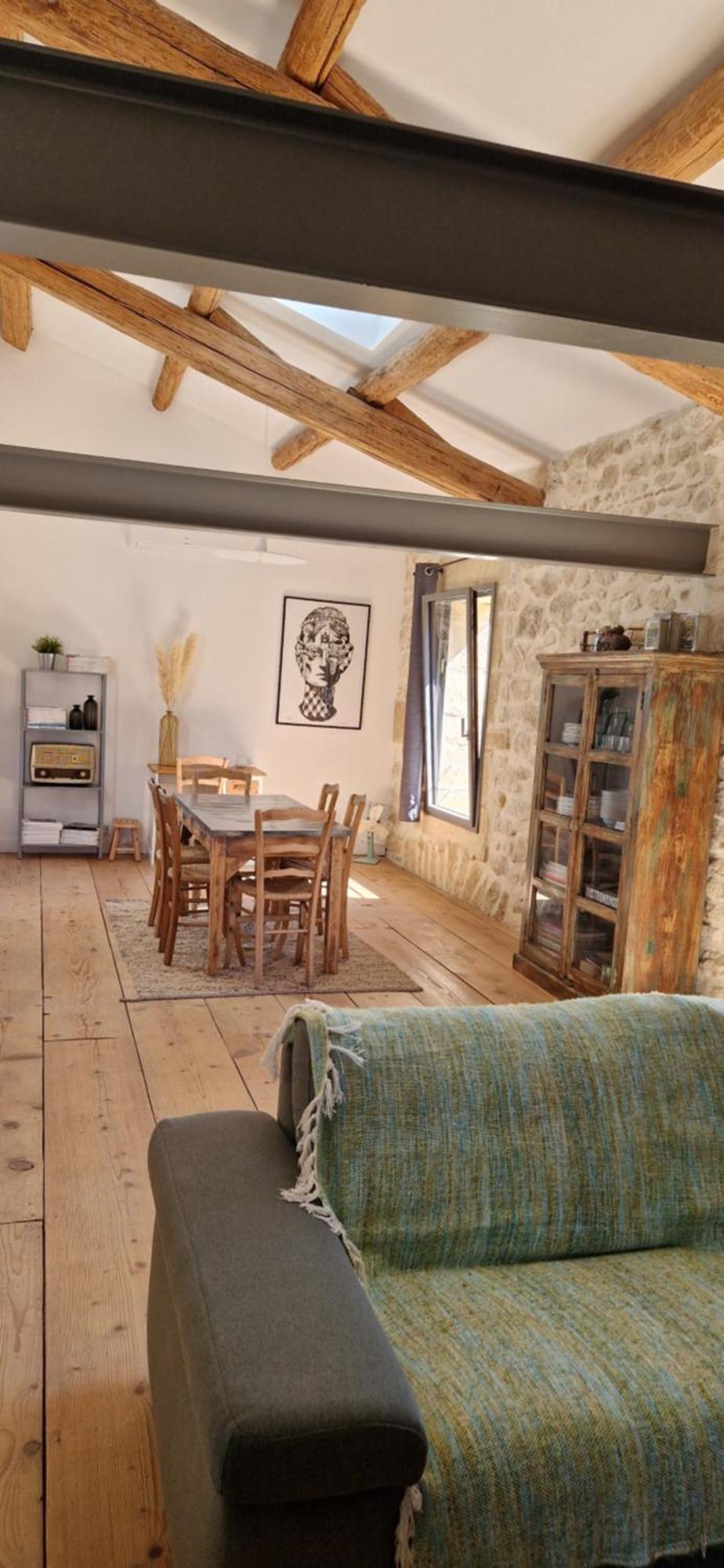 Appartement Dans Un Mas Provencal Renove Saint-Hilaire-dʼOzilhan Eksteriør bilde