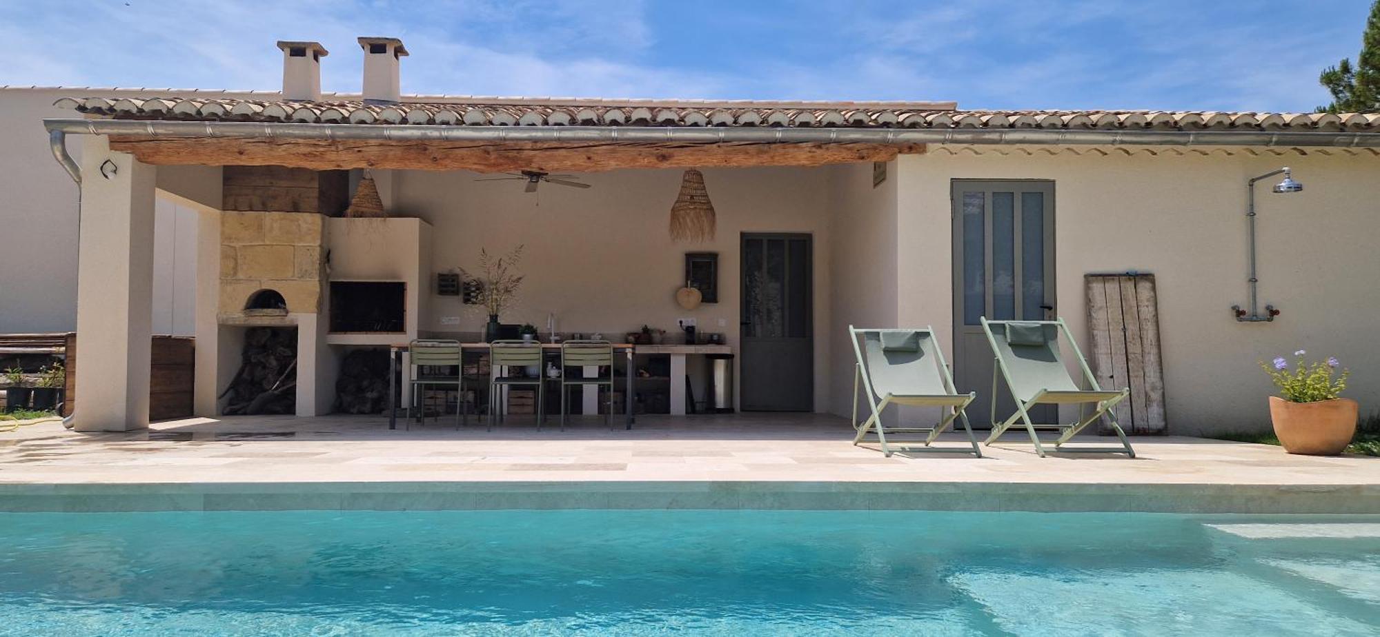 Appartement Dans Un Mas Provencal Renove Saint-Hilaire-dʼOzilhan Eksteriør bilde
